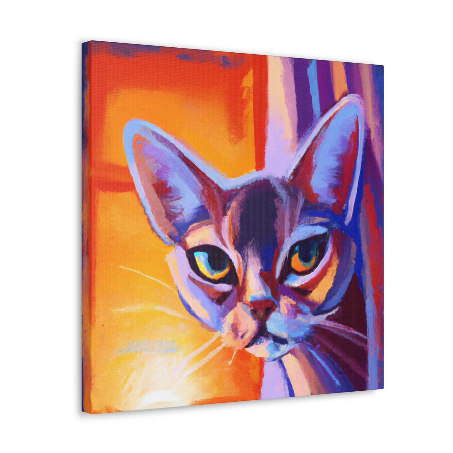 "Abyssinian Art Deco Dream" - Canvas