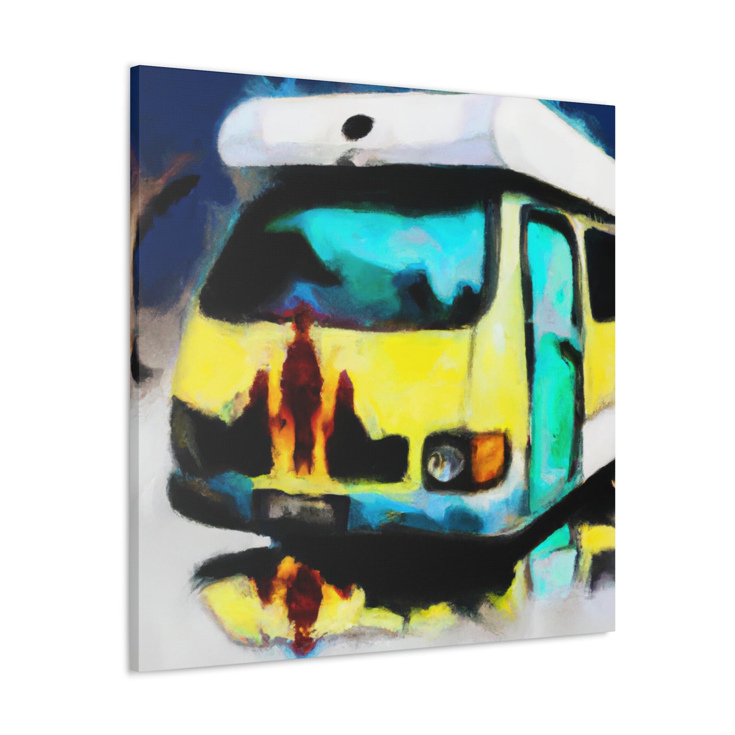 Camper Van Surrealism - Canvas