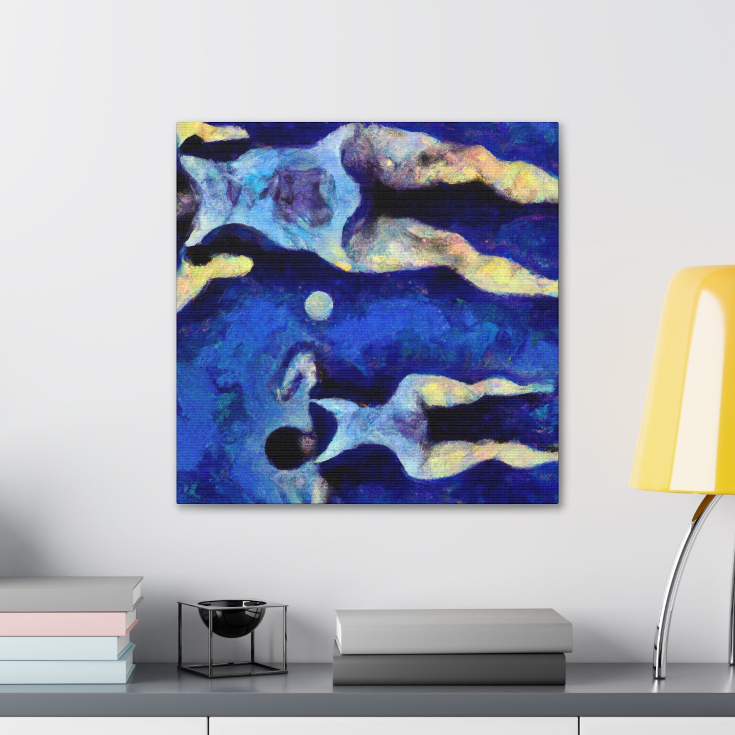 Swimmers in Flow State - Canvas