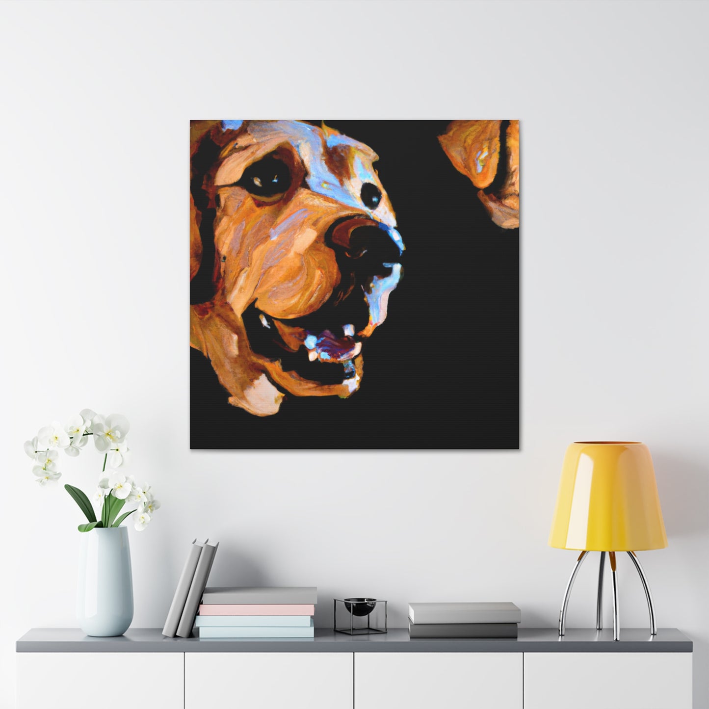 Golden Retriever Reverie - Canvas