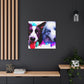 Border Collie Portrait - Canvas