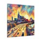 "Melodic City Colors" - Canvas