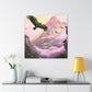 "Condor's Surreal Flight" - Canvas