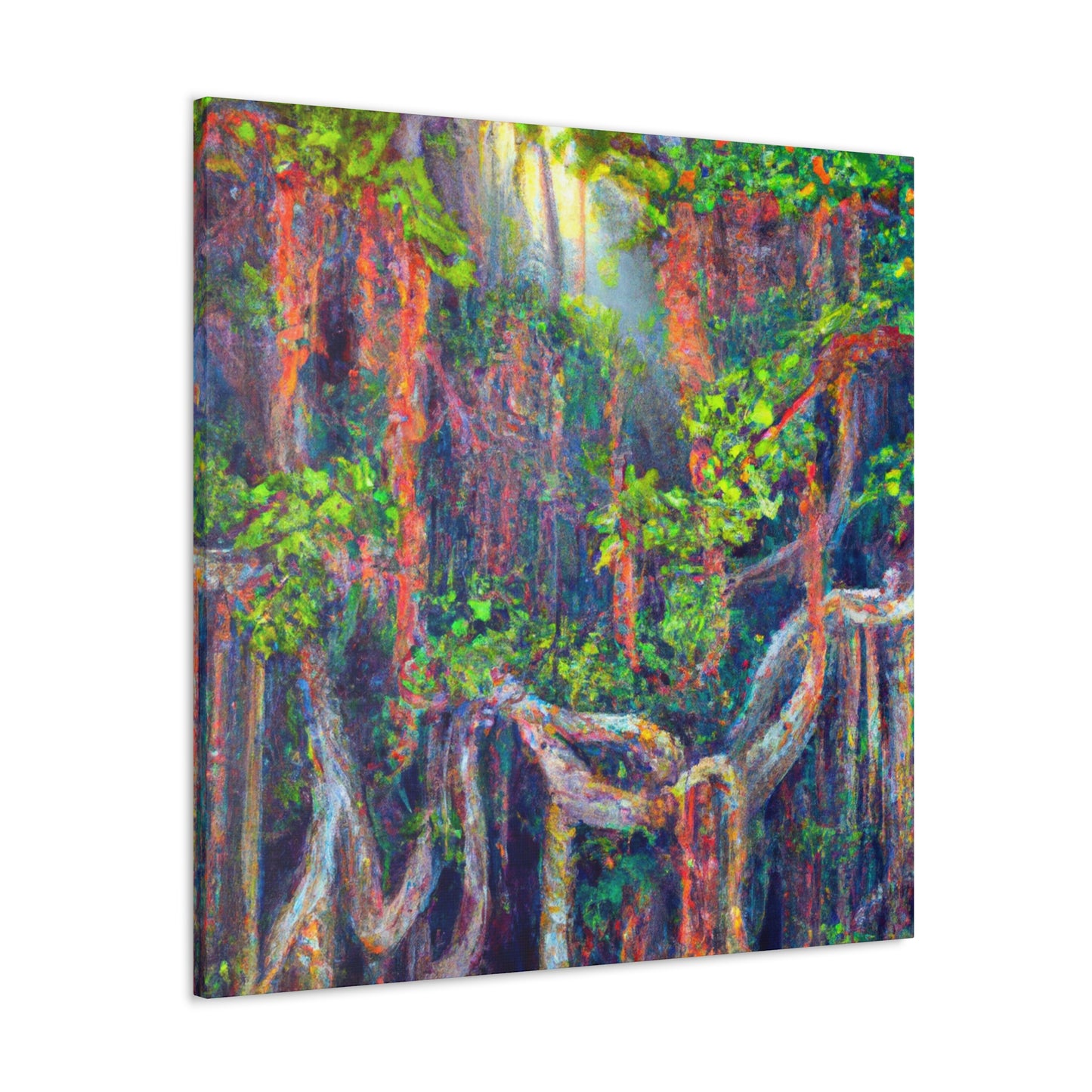 "The Majestic Banyan Tree" - Canvas