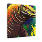 Komodo Dragon Majesty. - Canvas