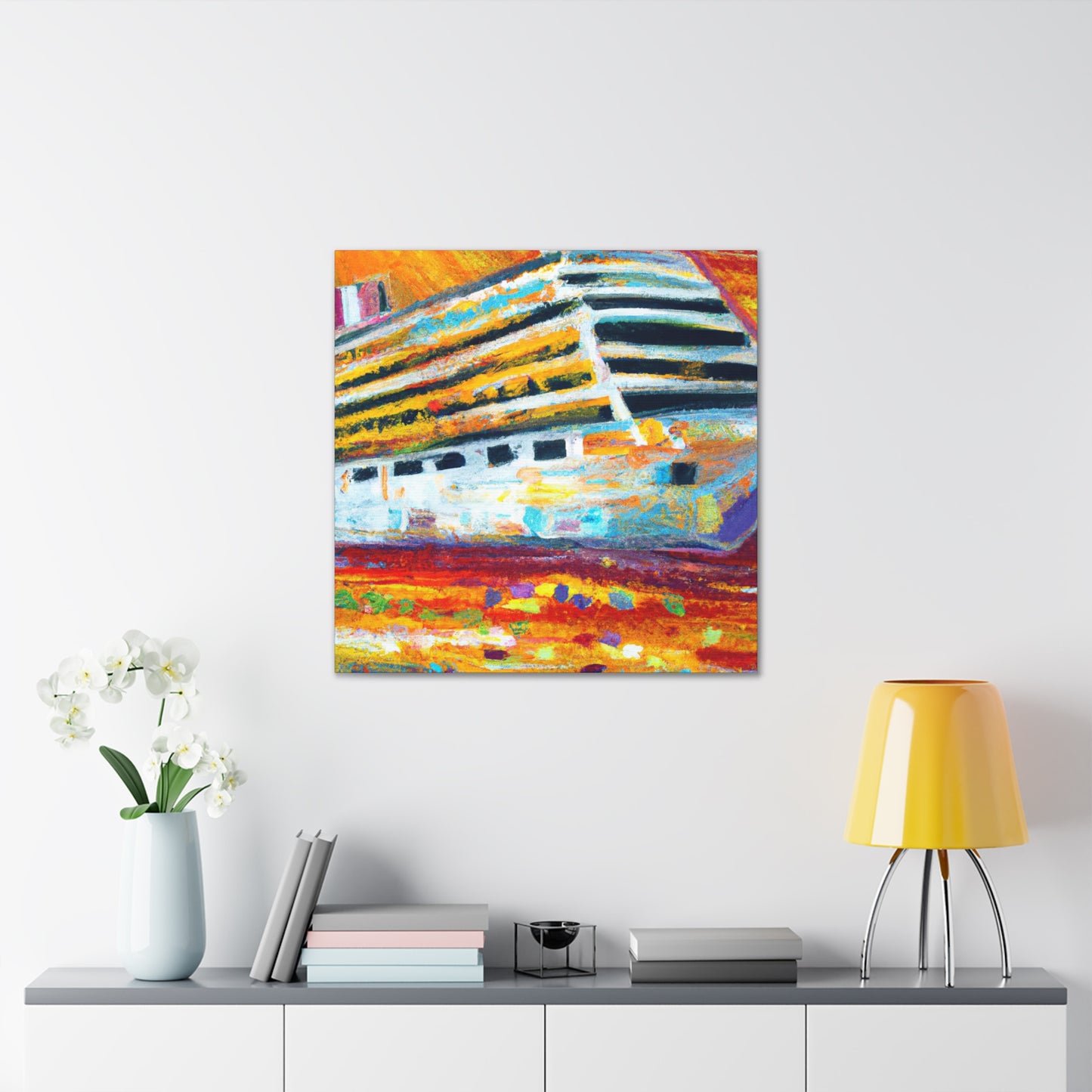 Cruise Ship Serenity - Canvas