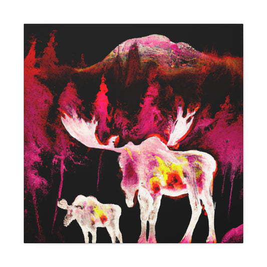 "Elk in Regal Splendor" - Canvas