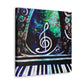 "Pianos Play Music" - Canvas