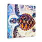 Sea Turtle Reflection - Canvas