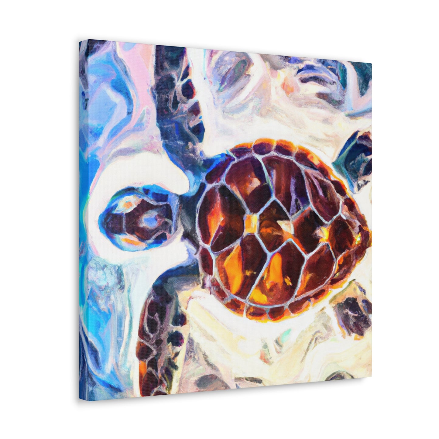 Sea Turtle Reflection - Canvas