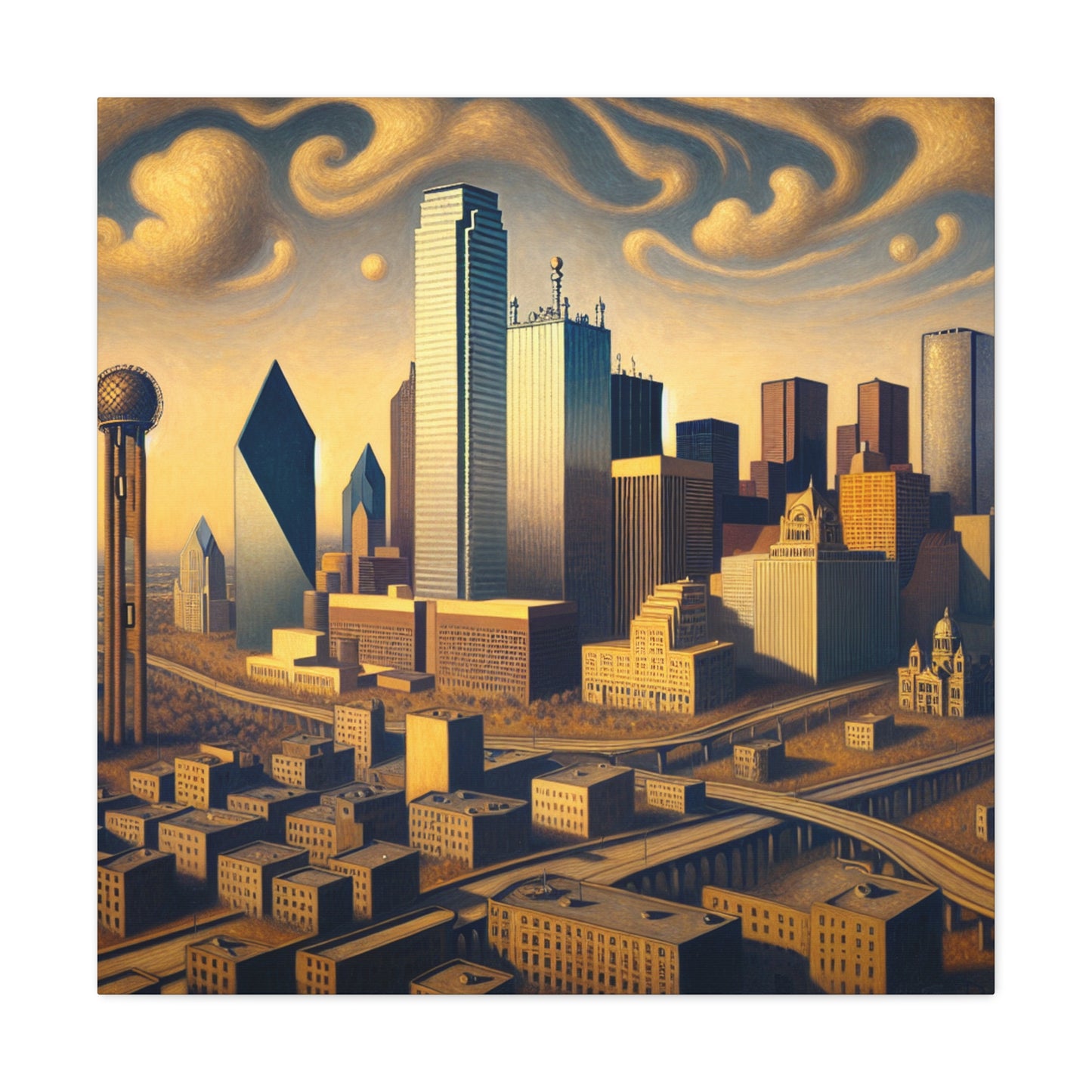 Texan Dream in Dallas - Canvas