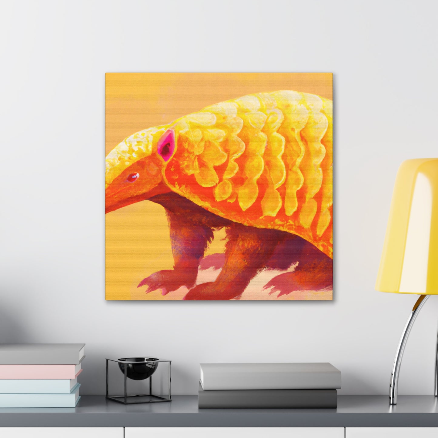 "Protective Pangolin Spirit" - Canvas