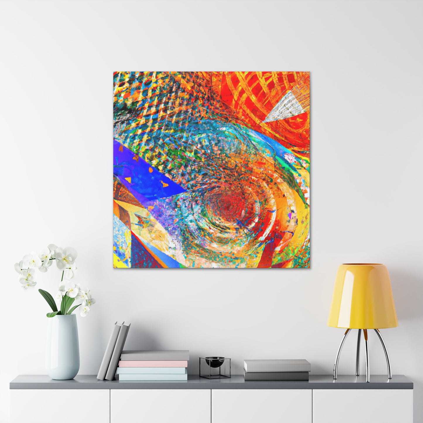 Dazzling Digital Dancers - Canvas