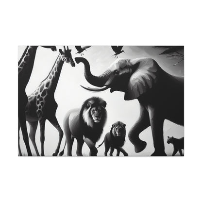 Untamed Safari Dreams - Canvas