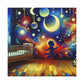 Cosmic Dreamscape Exploration - Canvas