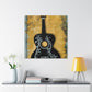 "Guitar's Resonant Melody" - Canvas