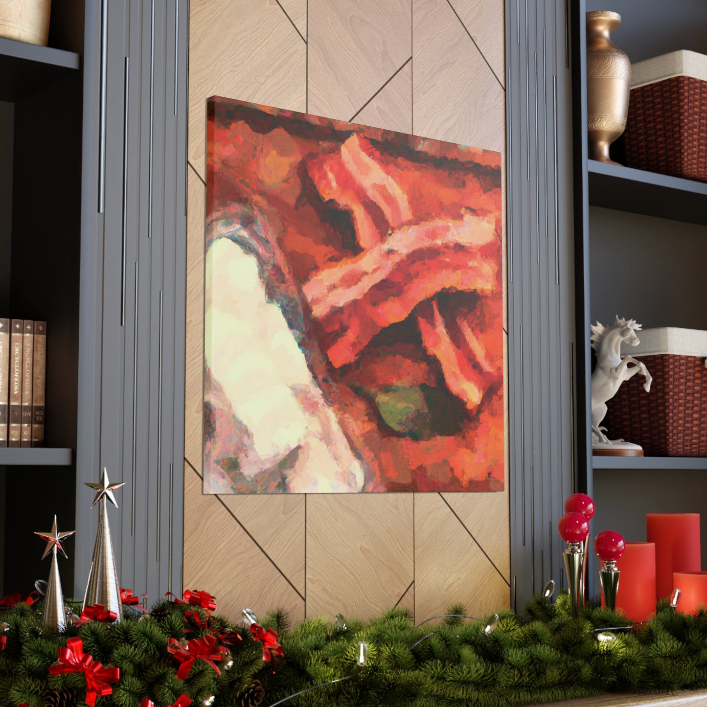 "Bacon in Illumination" - Canvas