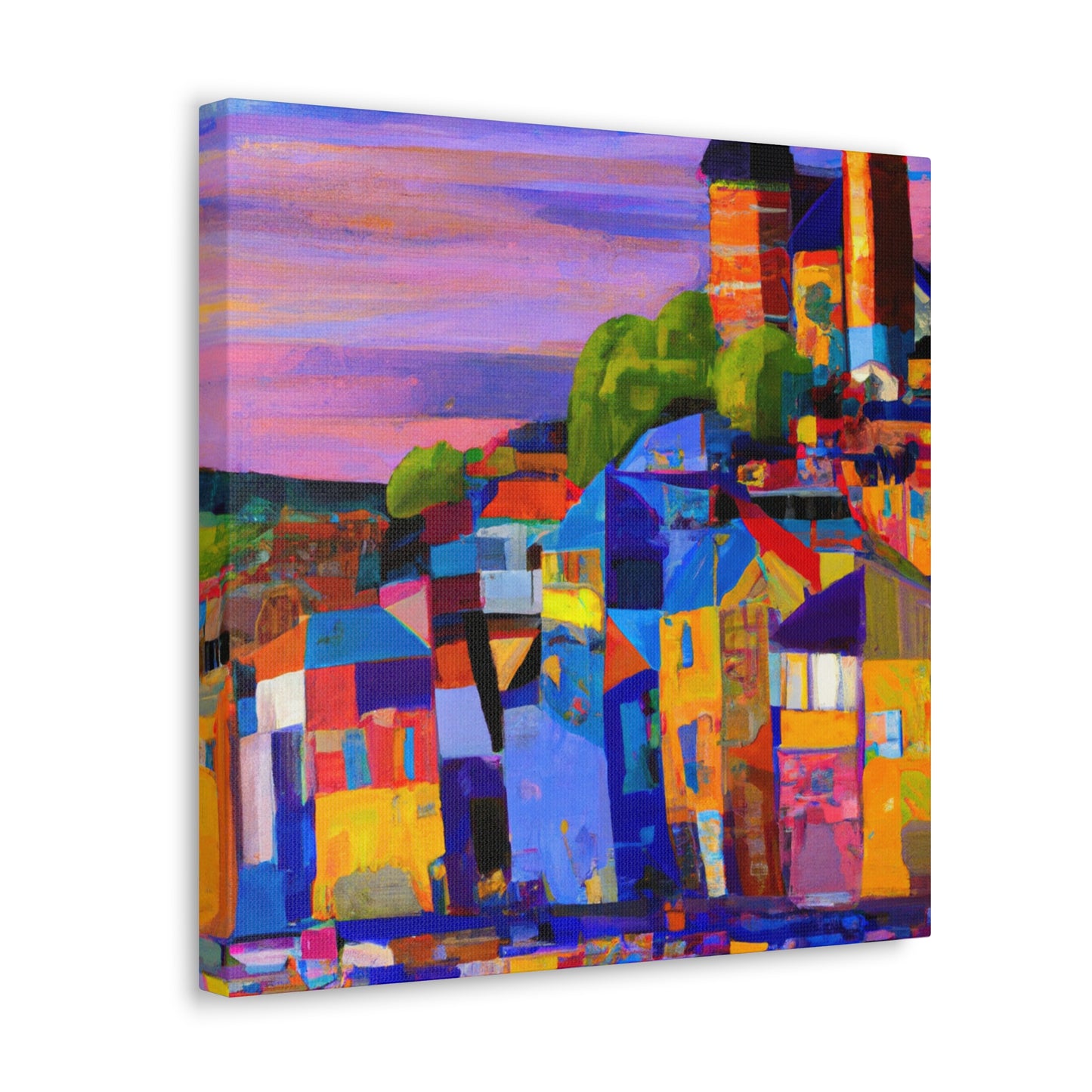 "Tudor in Fauvism" - Canvas