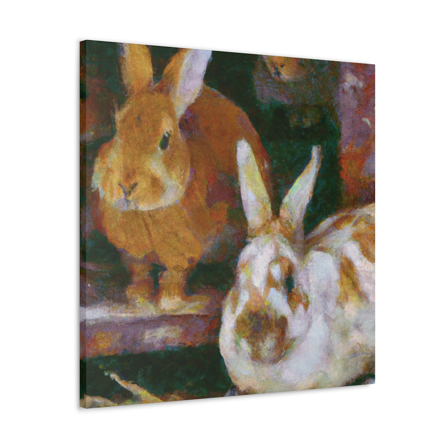 "Rabbit in the Meadow" - Canvas