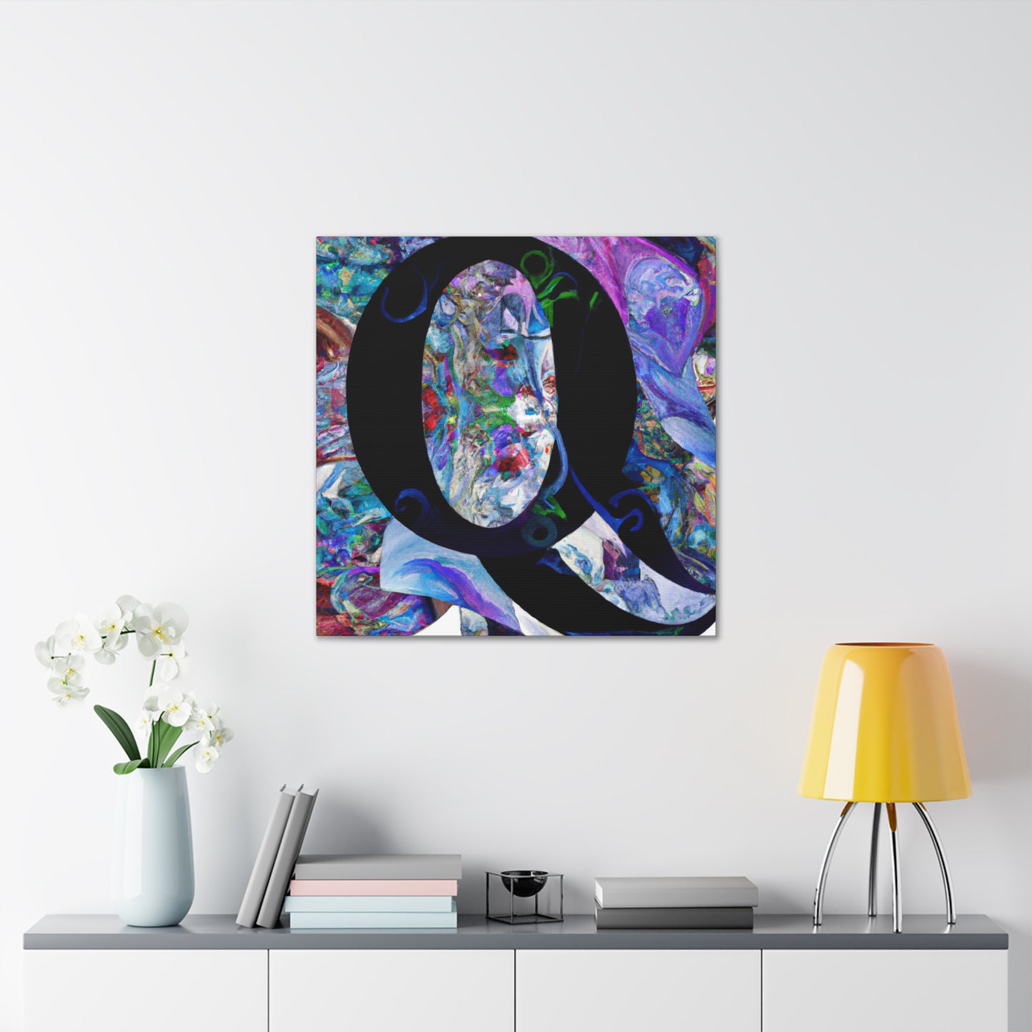 "Q's Wild Abstractions" - Canvas