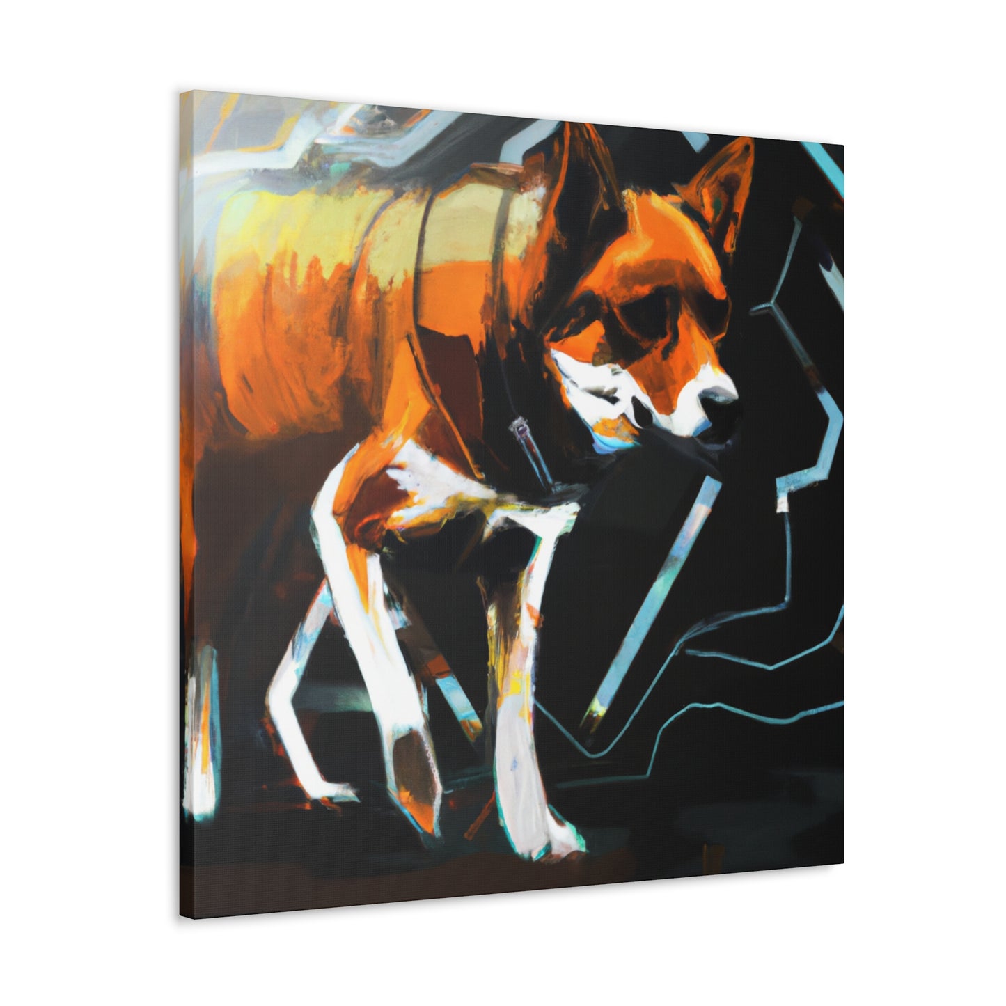 "Dingo in the Wild" - Canvas