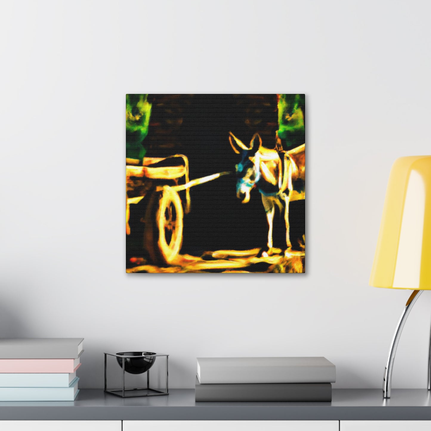 The Mule's Majesty. - Canvas