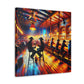 Wild West Saloon Nights - Canvas