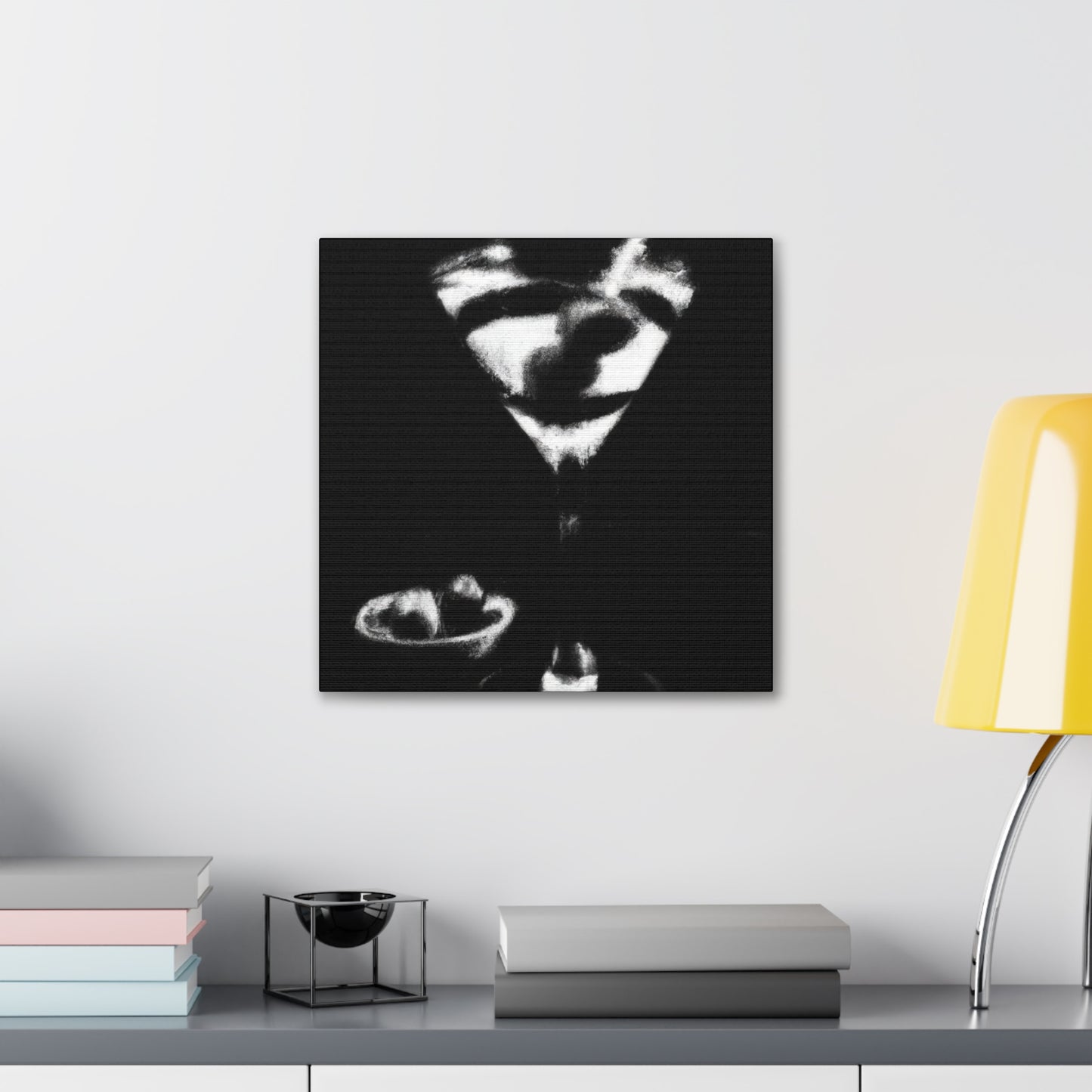 "Martini Under Moonlight" - Canvas