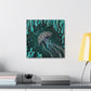 Jellyfish Art Deco - Canvas