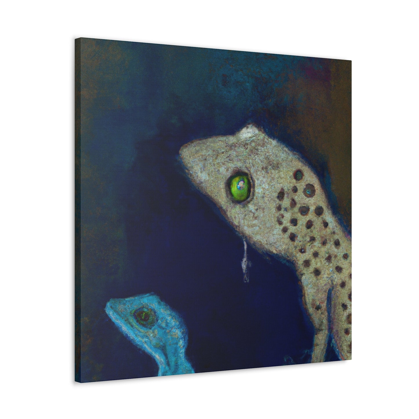 "Lizard in a Dreamscape" - Canvas