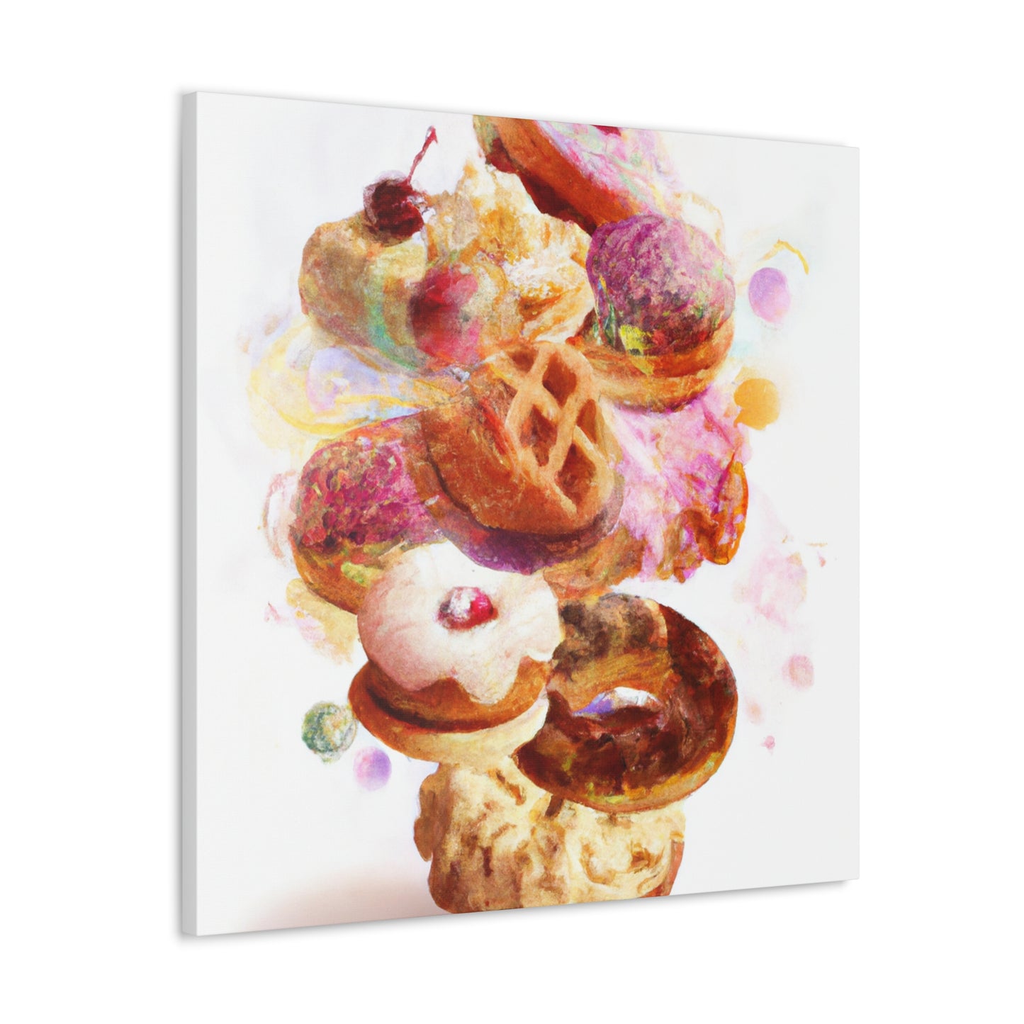 Sweet Pastry Palette - Canvas