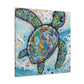 Sea Turtles at Dusk - Canvas