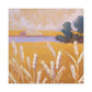 "Wheat Field Forever Gazing" - Canvas