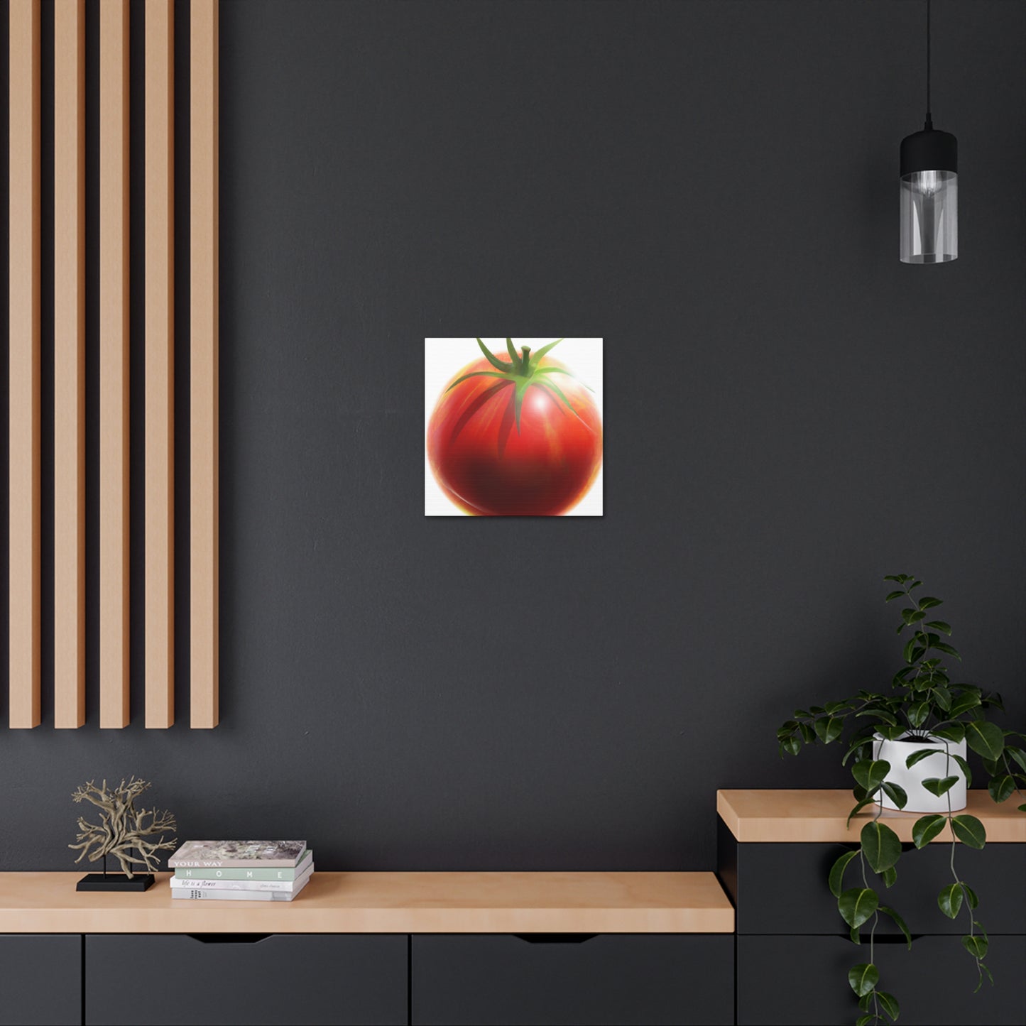 The Tomato's Vibrance - Canvas