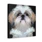 "Proud Shih Tzu Portrait" - Canvas