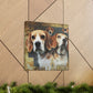 "Beagle in a Dreamscape" - Canvas