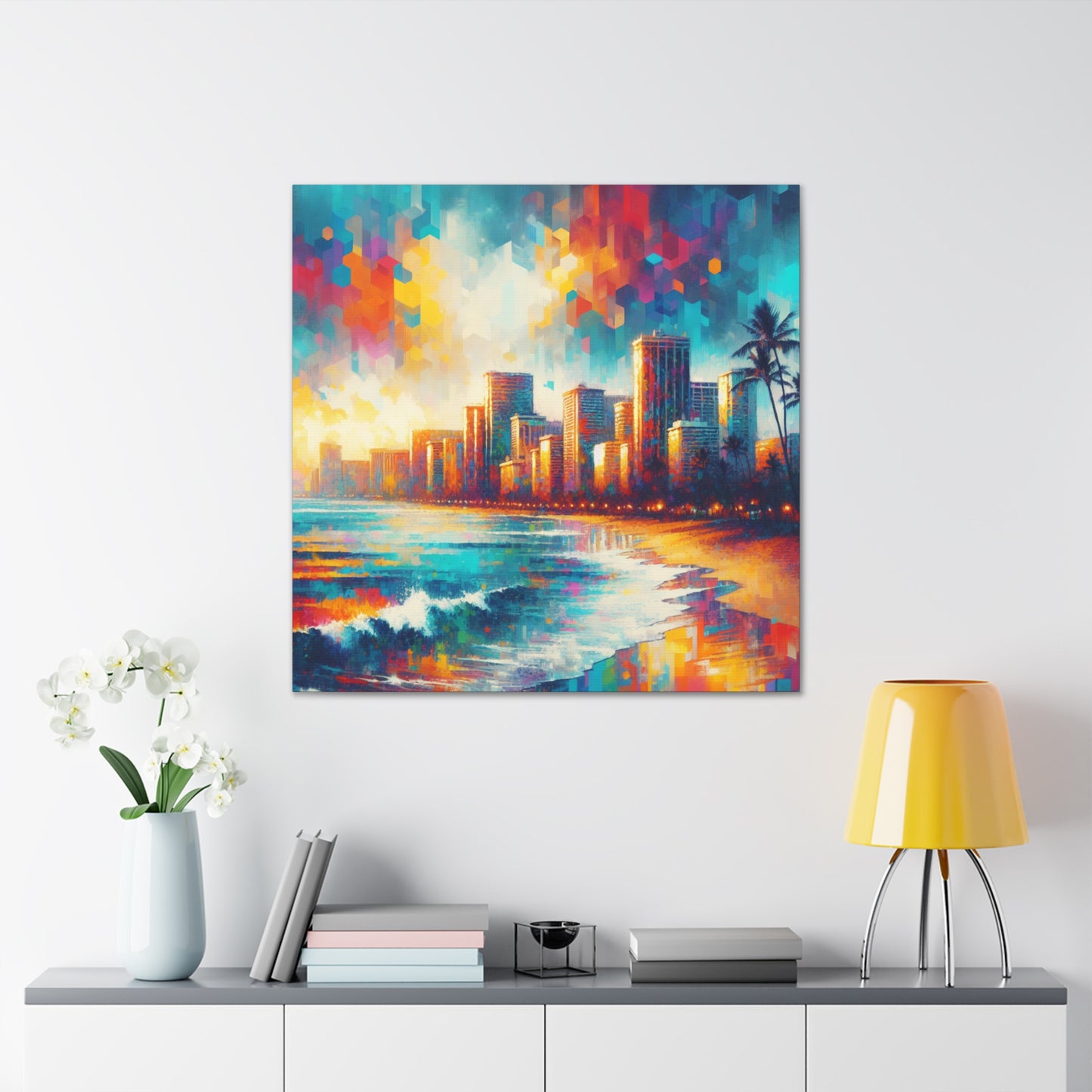 Island Paradise Awakening - Canvas