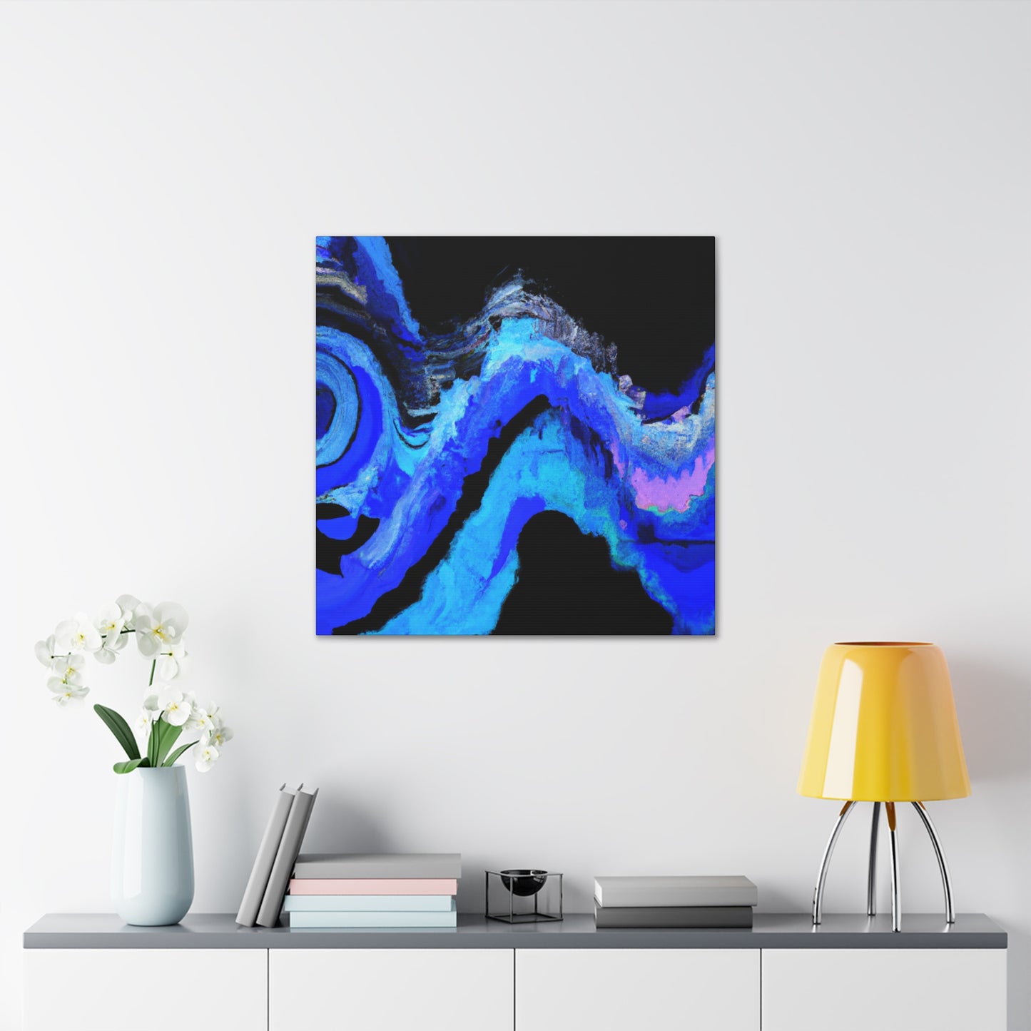 "Sound Waves in Impressionism" - Canvas