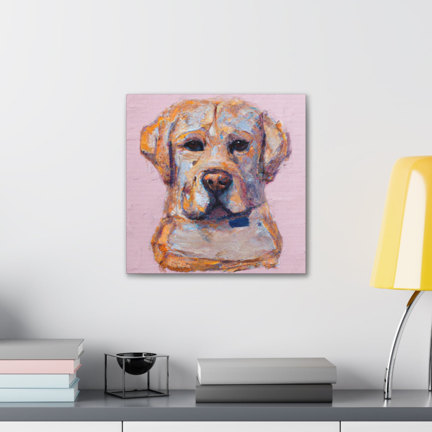 "Labrador: A Reflection" - Canvas