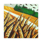 Golden Grain Harvesting - Canvas