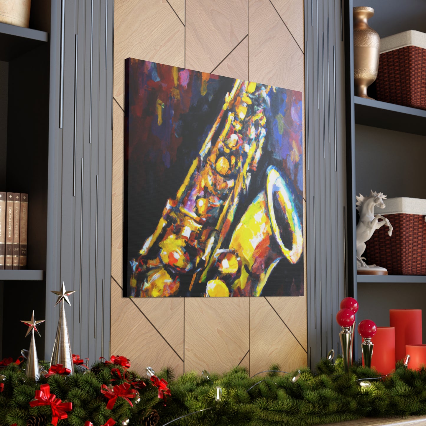 Saxophone Melody Impression - Canvas