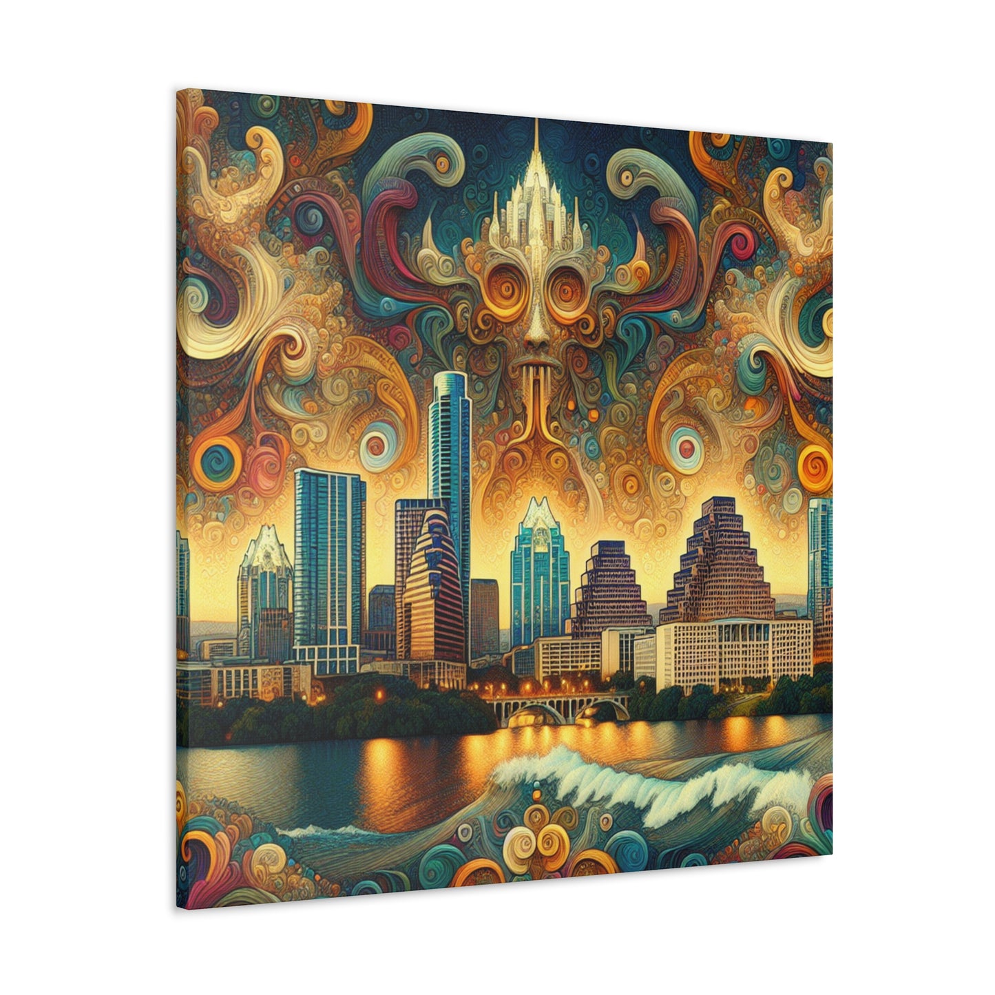 "Enigmatic Austin Dreamscape" - Canvas