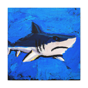 "Shark in the Streets" - Canvas