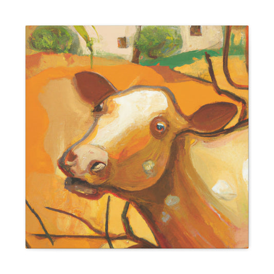 Jersey Cattle Dreamscape - Canvas