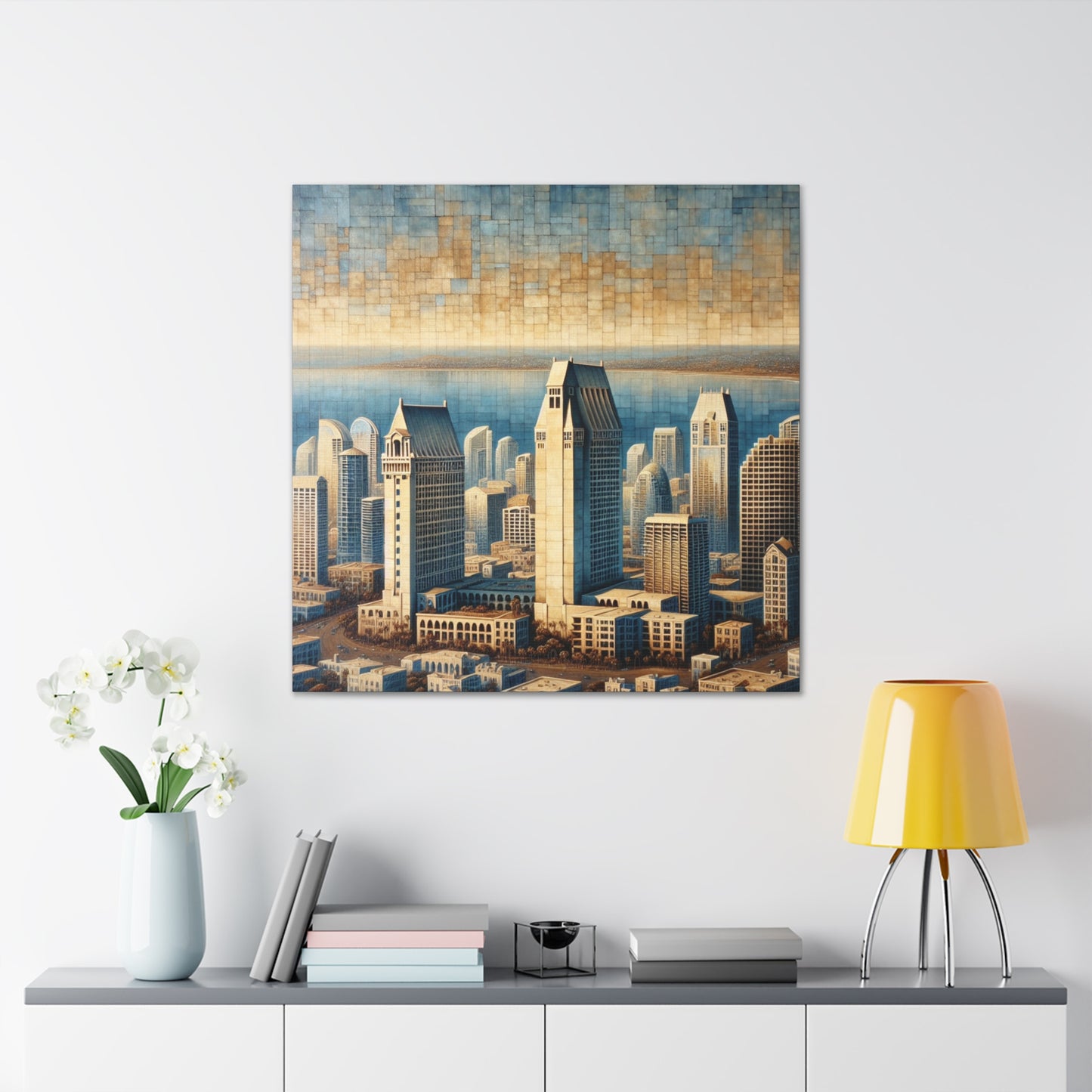 "Seaside Symphony: San Diego" - Canvas