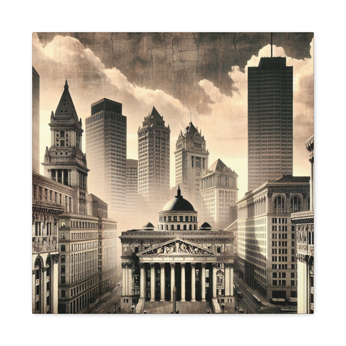 "Marvelous Boston Reverie" - Canvas