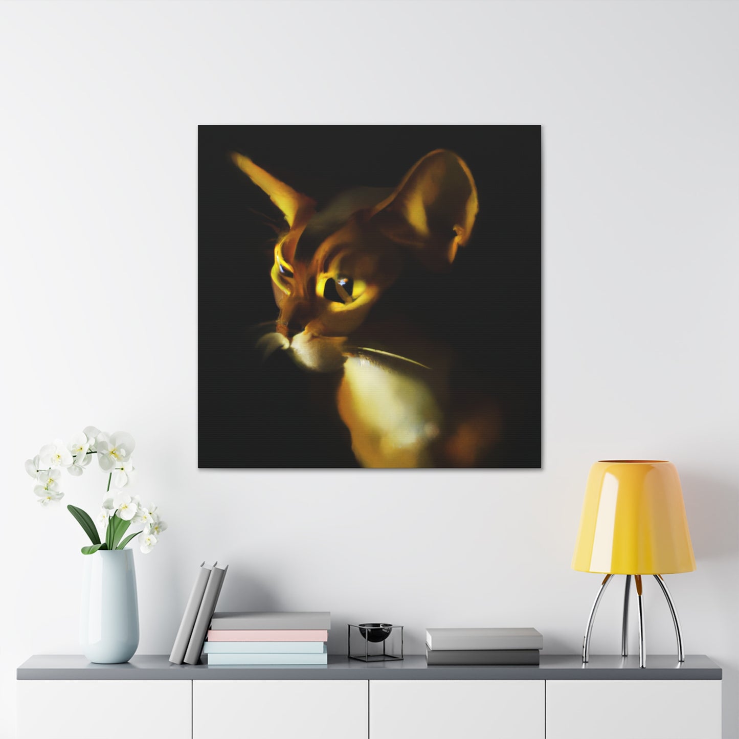 Abyssinian Impressionism - Canvas