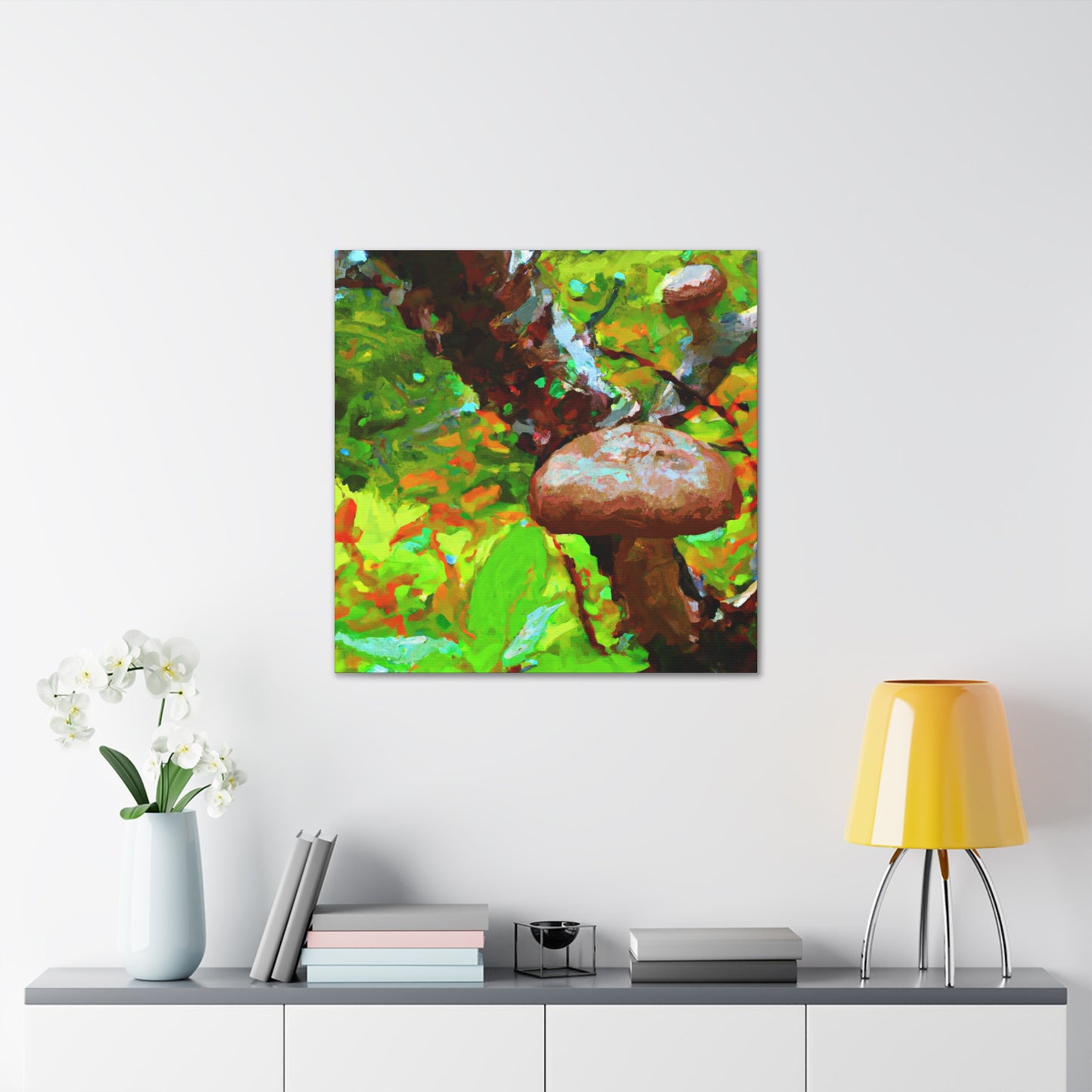 Shiitake Impressionism - Canvas