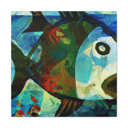 Fish in an Ocean - Canvas