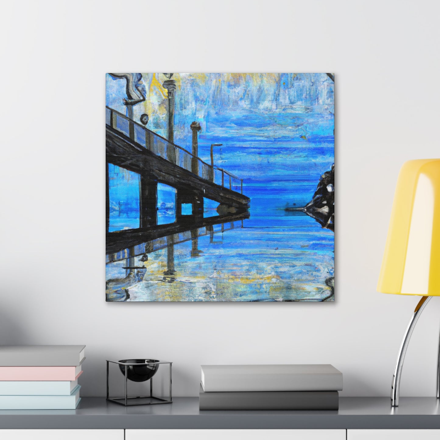 "Pier's Surreal Dream" - Canvas